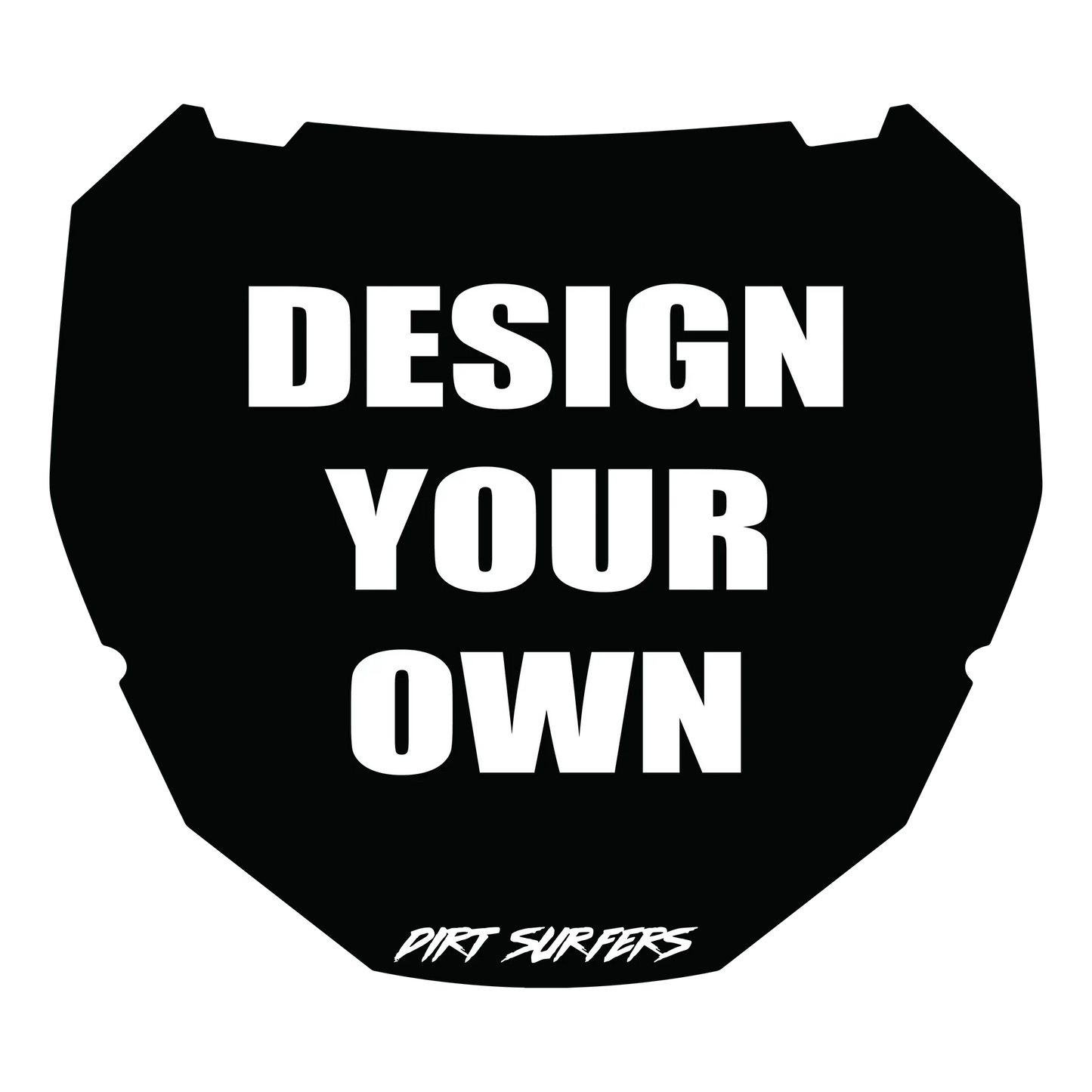 Custom ODI plate decal
