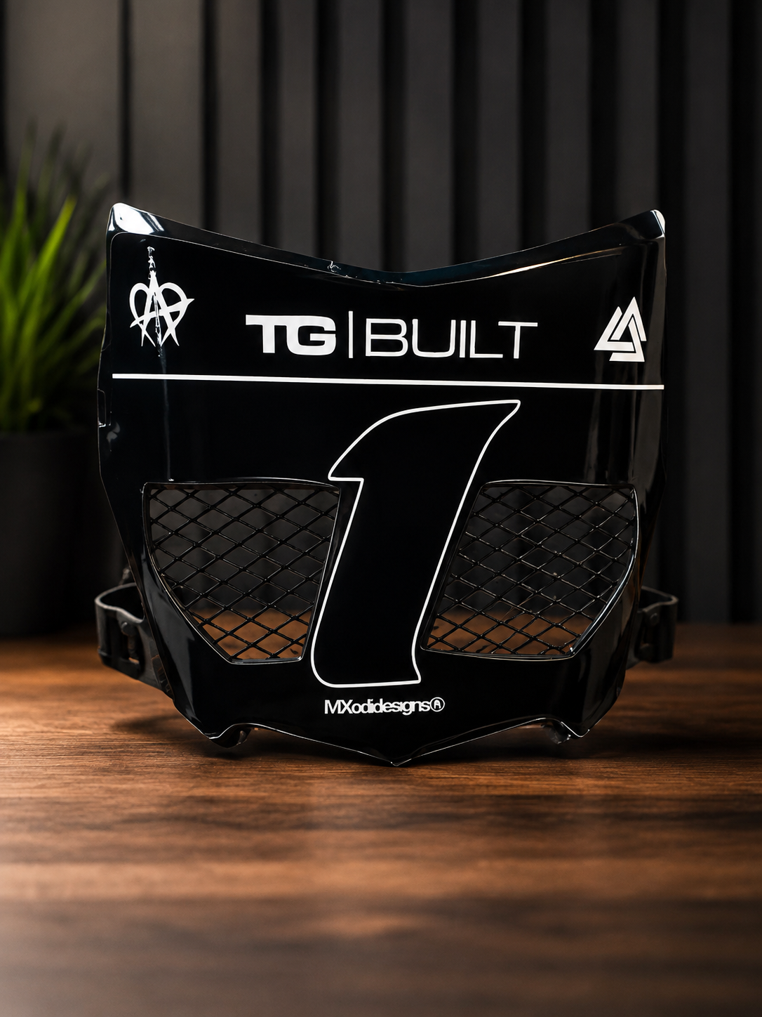 Vented motocutz plate