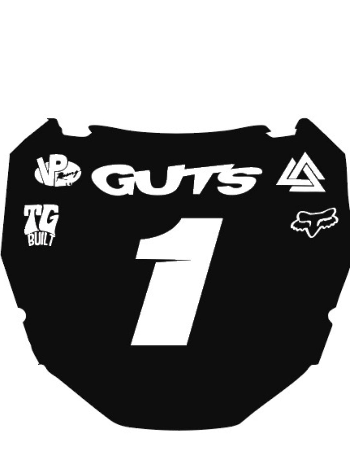 ODI plate decal