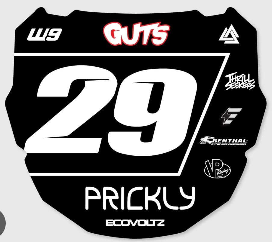 ODI plate decal