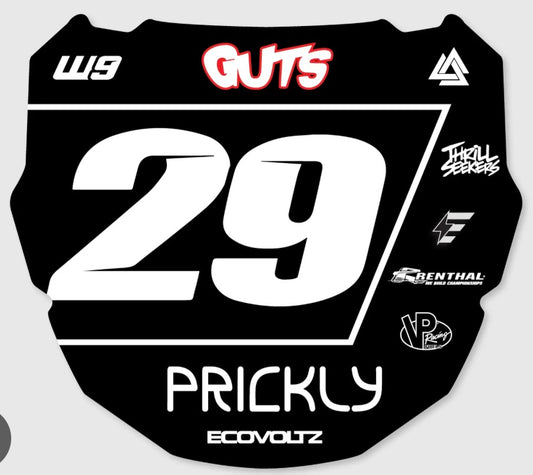 ODI plate decal